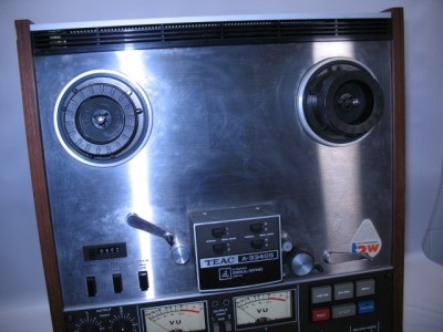 Vtg MIB Teac A-3340S Reel to Reel Tape Deck Recorder A3340S W/ Books
