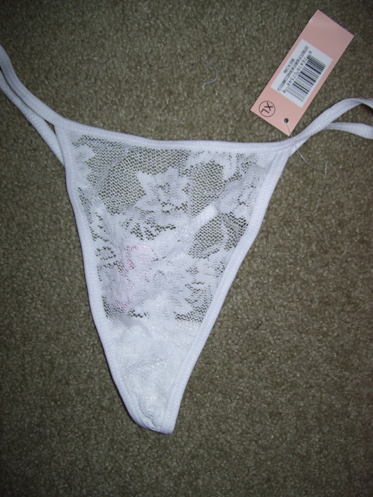 Beautiful White Lace Bikini Thong New W Tags Lg And Xl Available Ebay