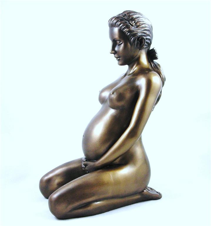 Pregnant Female Figurine 48
