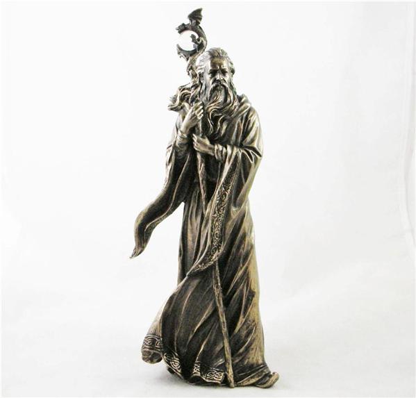 seven deadly sins merlin statue