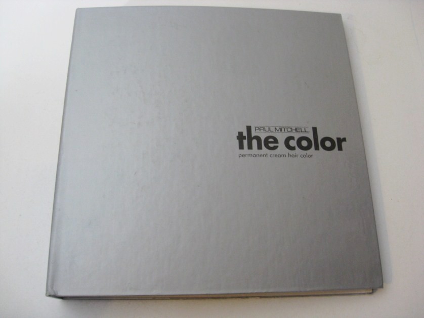 Paul Mitchell THE COLOR SWATCH BOOK Permanent Cream Hair Color 16 Pages ...
