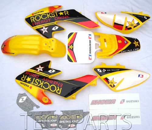 Honda crf50 rockstar plastics #7