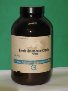 Ferric Ammonium Citrate Purified Green 1 lb