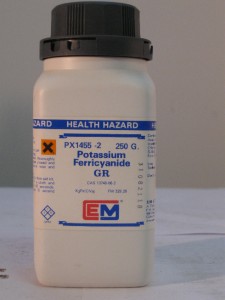 Potassium Ferricyanide ACS 250 g (sealed)