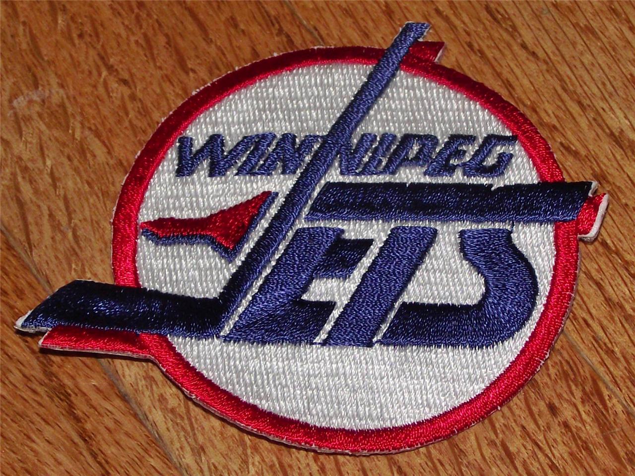 Hockey Nhl Old Winnipeg Jets 3 Inch Easy Iron On Old Logo Patch Unsold Stock Sports Mem Cards Fan Shop