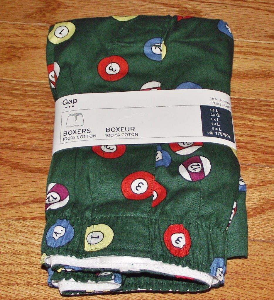 NEW NWT Mens GAP Boxers Boxer Shorts Underwear Choice 5 Styles 100