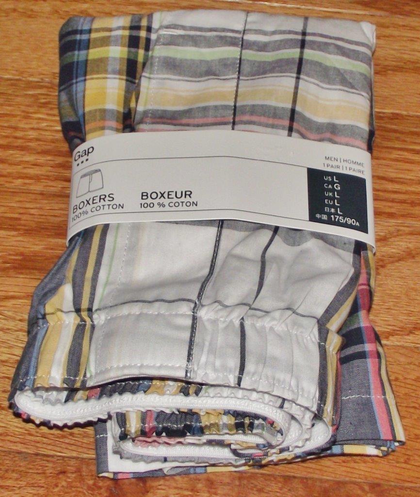 NEW NWT Mens GAP Boxers Boxer Shorts Underwear Choice 5 Styles 100