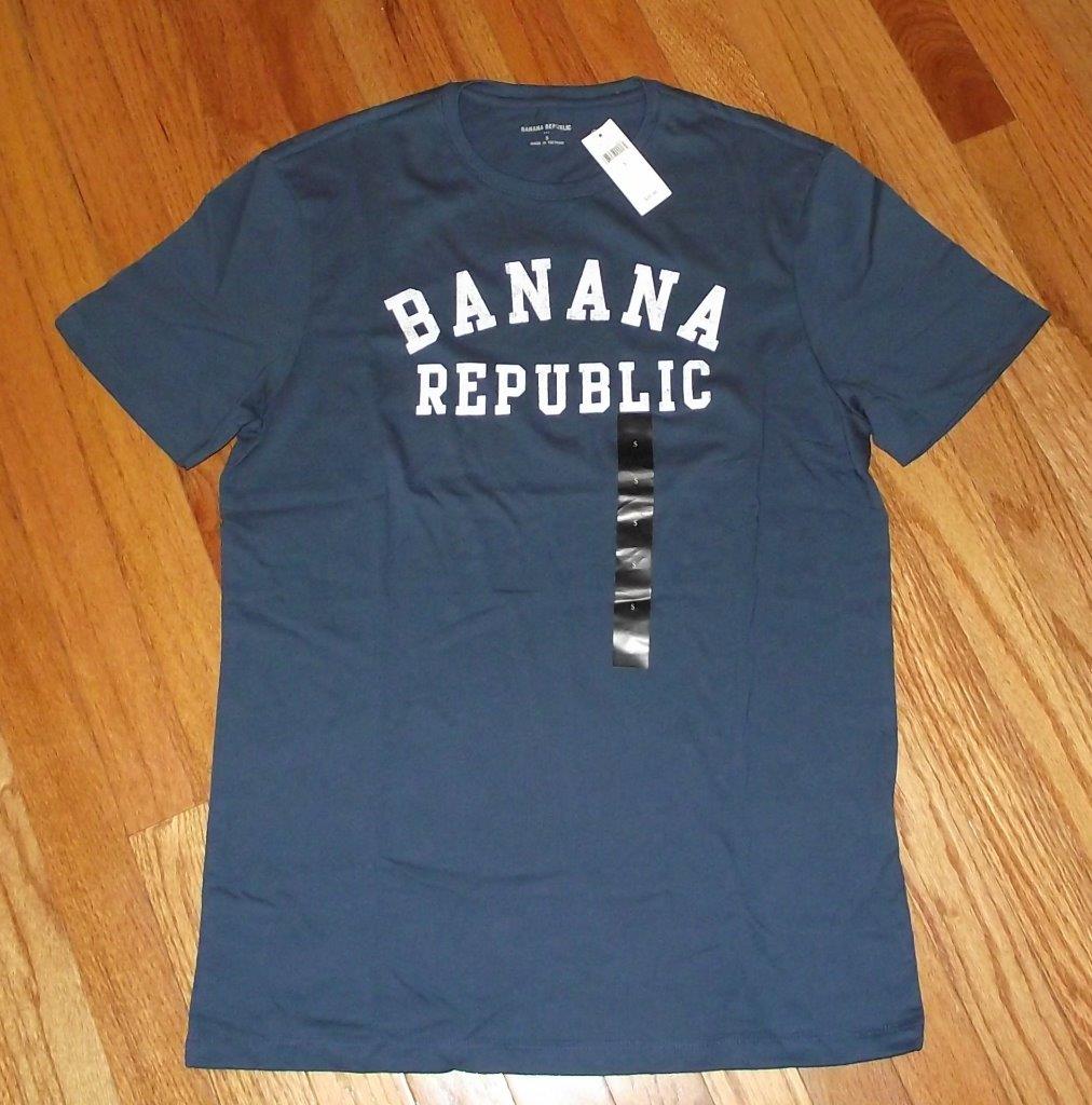 banana republic graphic tee shirts