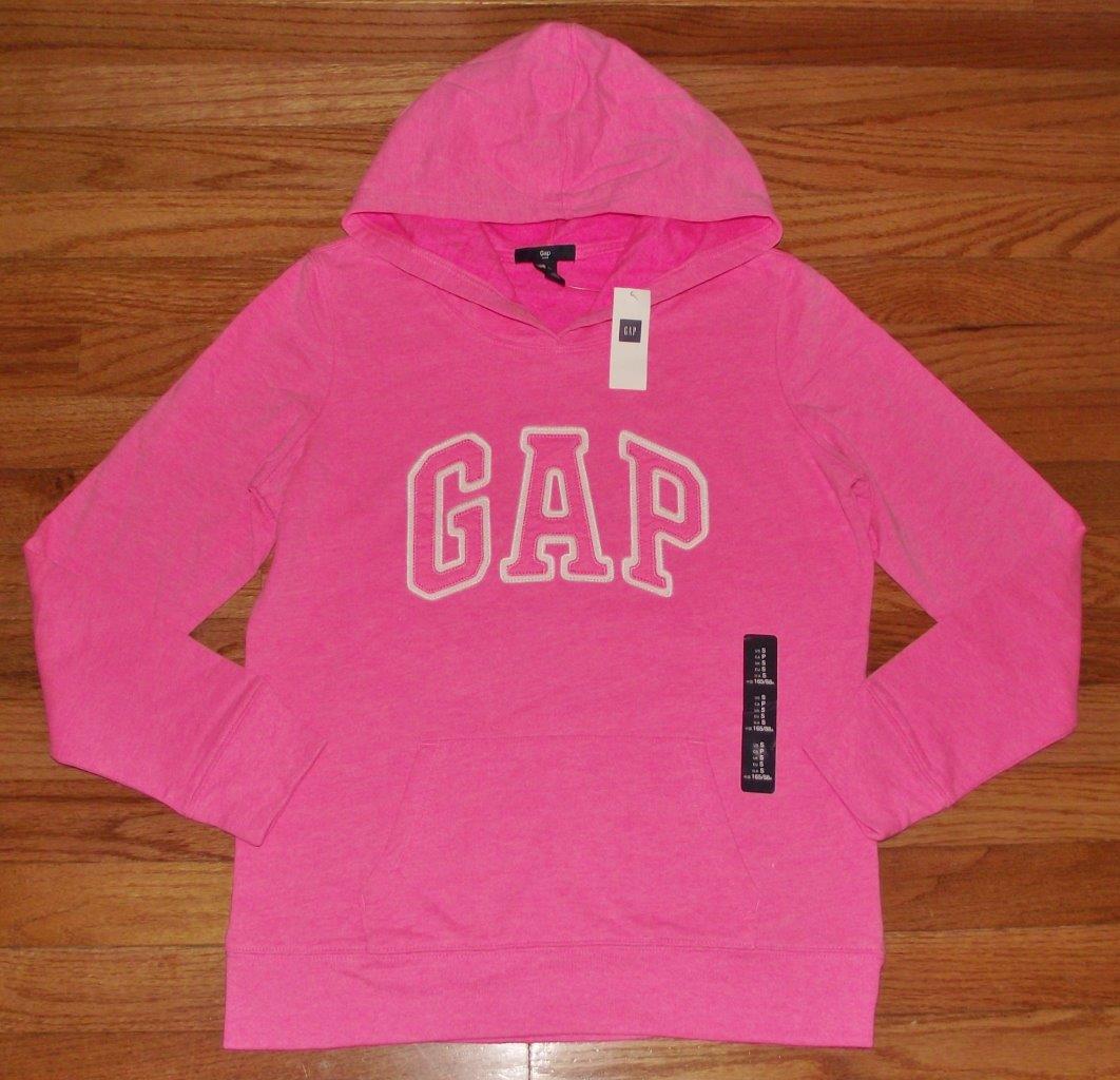 New Nwt Womens Gap Logo Pullover Hooded Sweatshirt Hoodie 3 Colors To Choose
