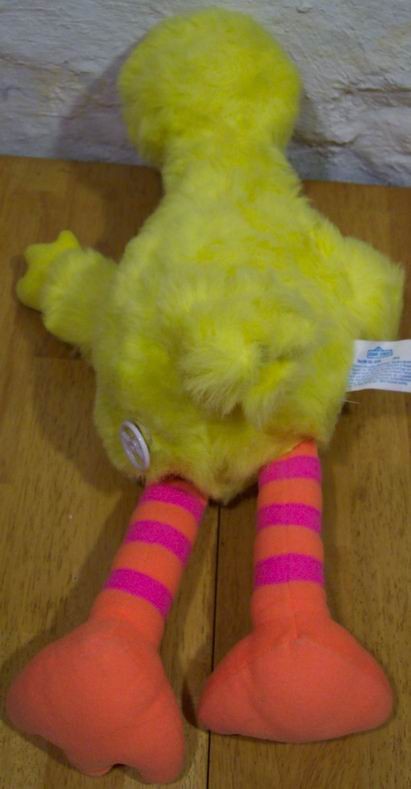 big bird stuffed animal vintage