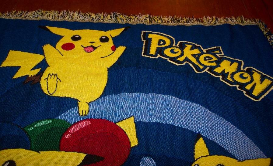 pokemon throw blanket & pillow buddy