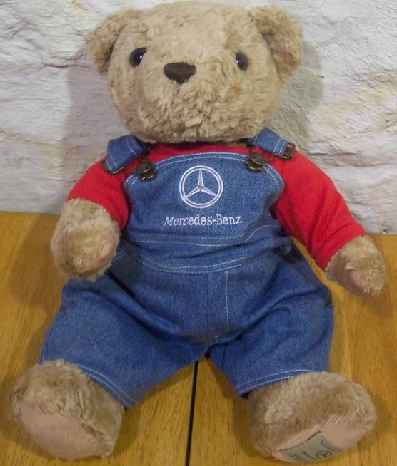 mercedes stuffed animal commercial