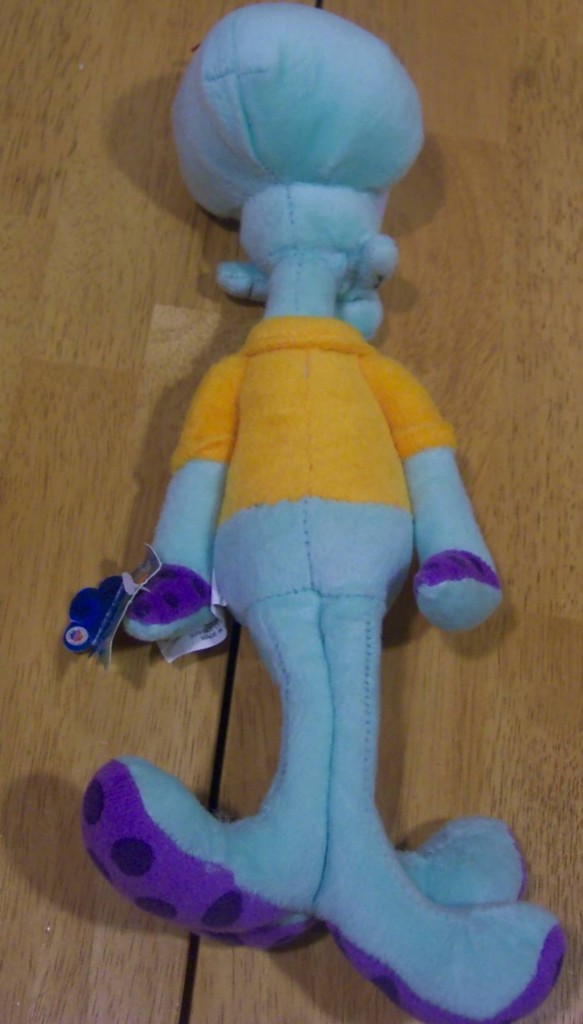 squidward plush ty