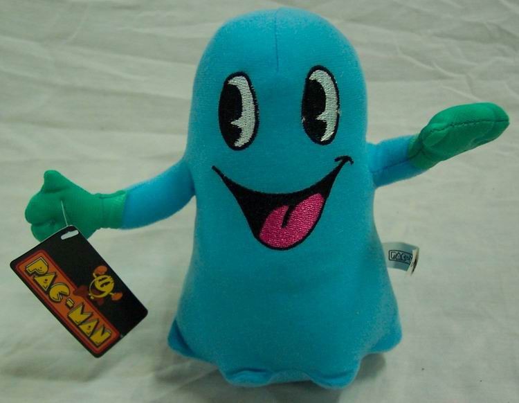 pac man ghost stuffed animals