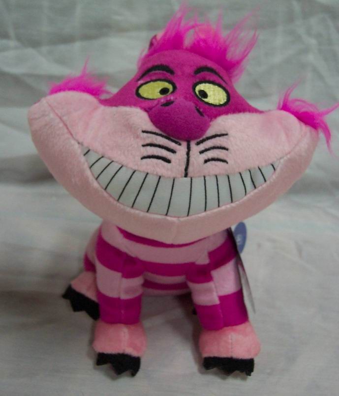 blue cheshire cat stuffed animal