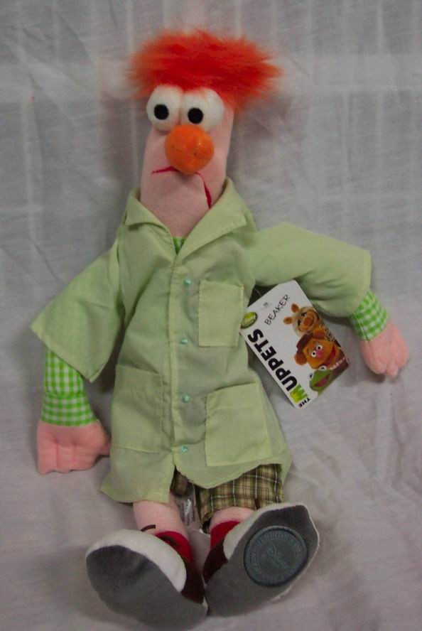 beaker stuffed toy