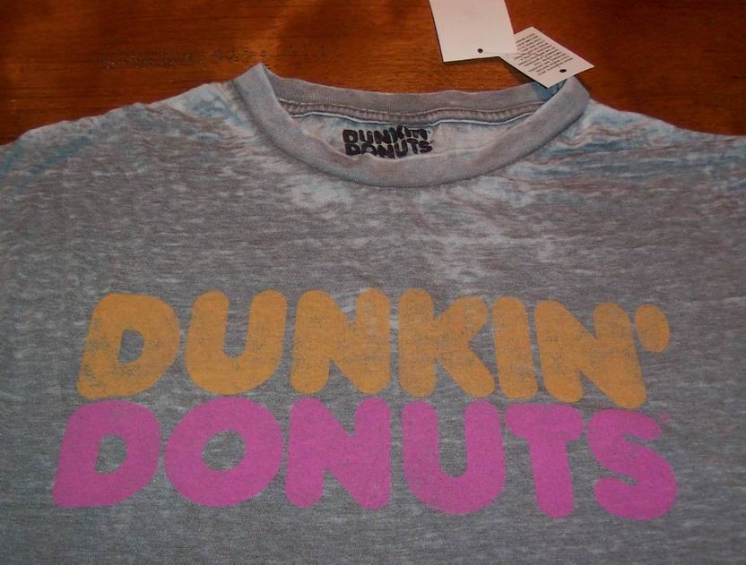 dunkin donuts tshirts