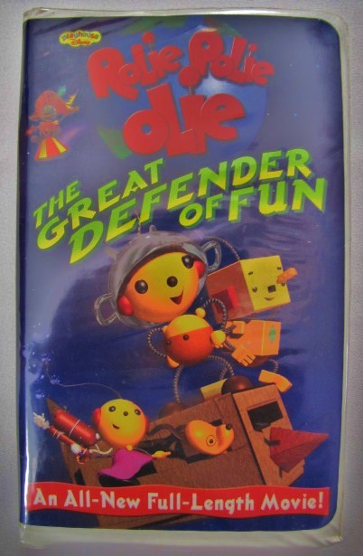 Rolie Polie Olie The Great Defender Of Fun Vhs Disney Playhouse Rolie Polie Olie THE GREAT DEFENDER OF FUN VHS VIDEO