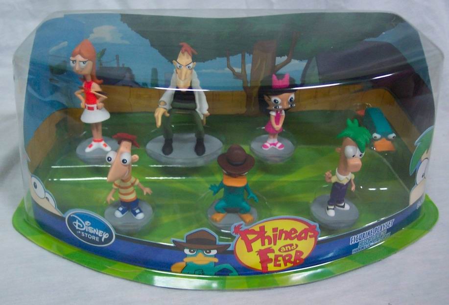 phineas and ferb figurine