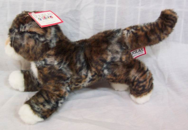 stuffed tortoiseshell cat