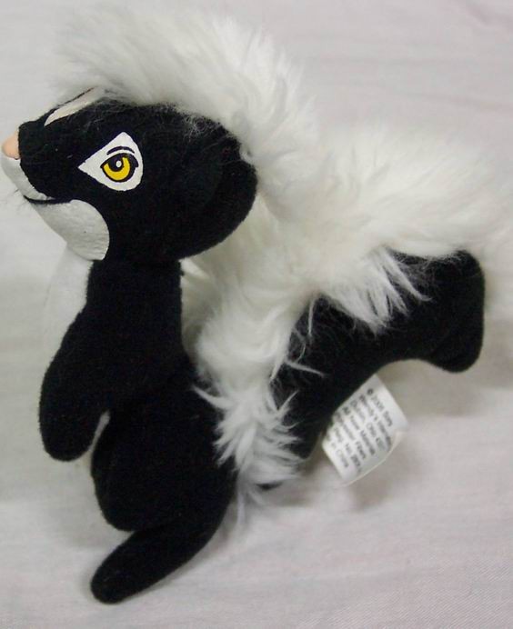 Wendy's Stuart Little 3 Call of the Wild REEKO SKUNK 4" Plush STUFFED