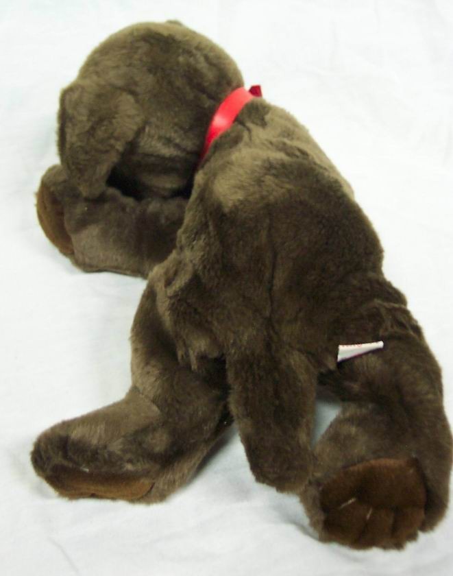 chocolate labrador plush toy