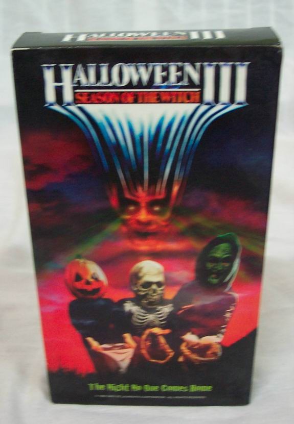 HALLOWEEN III Season Of the Witch VHS VIDEO Halloween 3 eBay