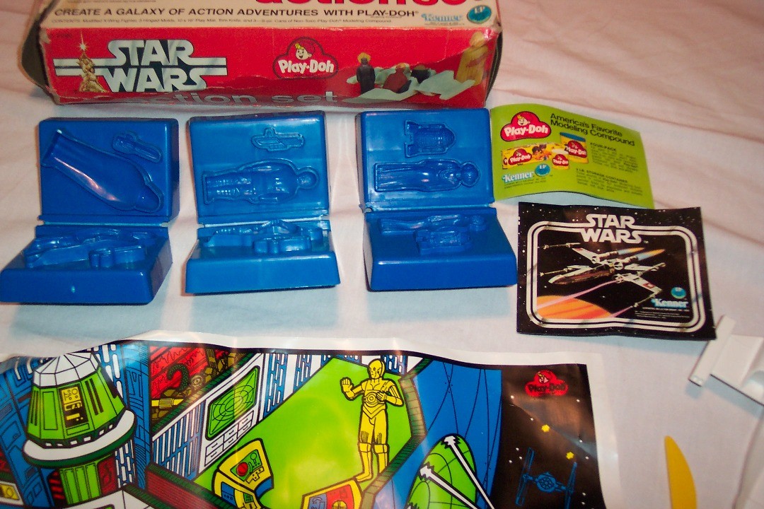 VINTAGE! 1977 STAR WARS Play Doh Action Set eBay