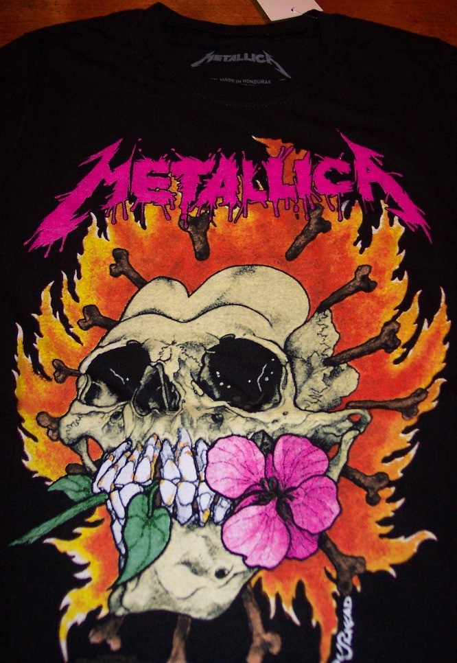 pushead metallica shirt