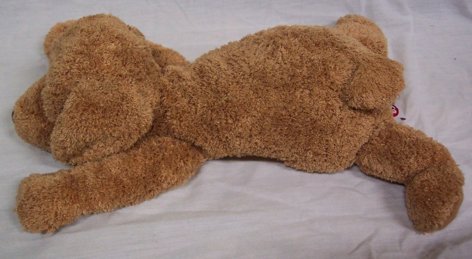 large floppy stuffed dog