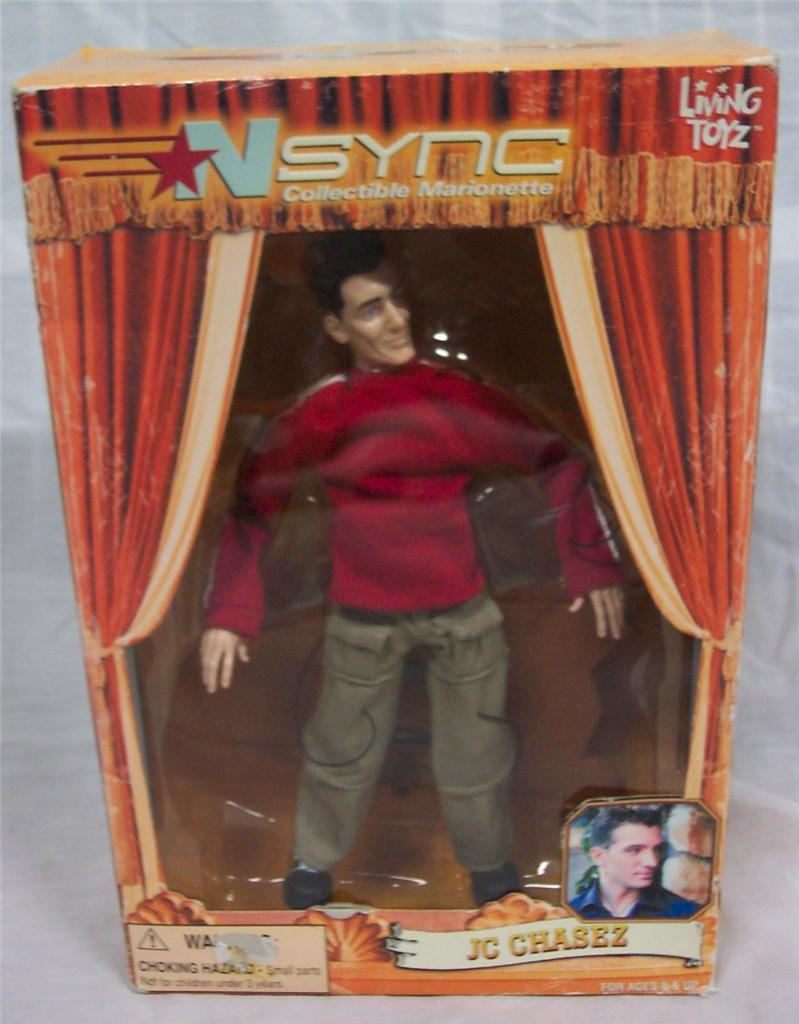 Living Toyz NSYNC Collectible JC CHASEZ 10" DOLL NEW IN BOX