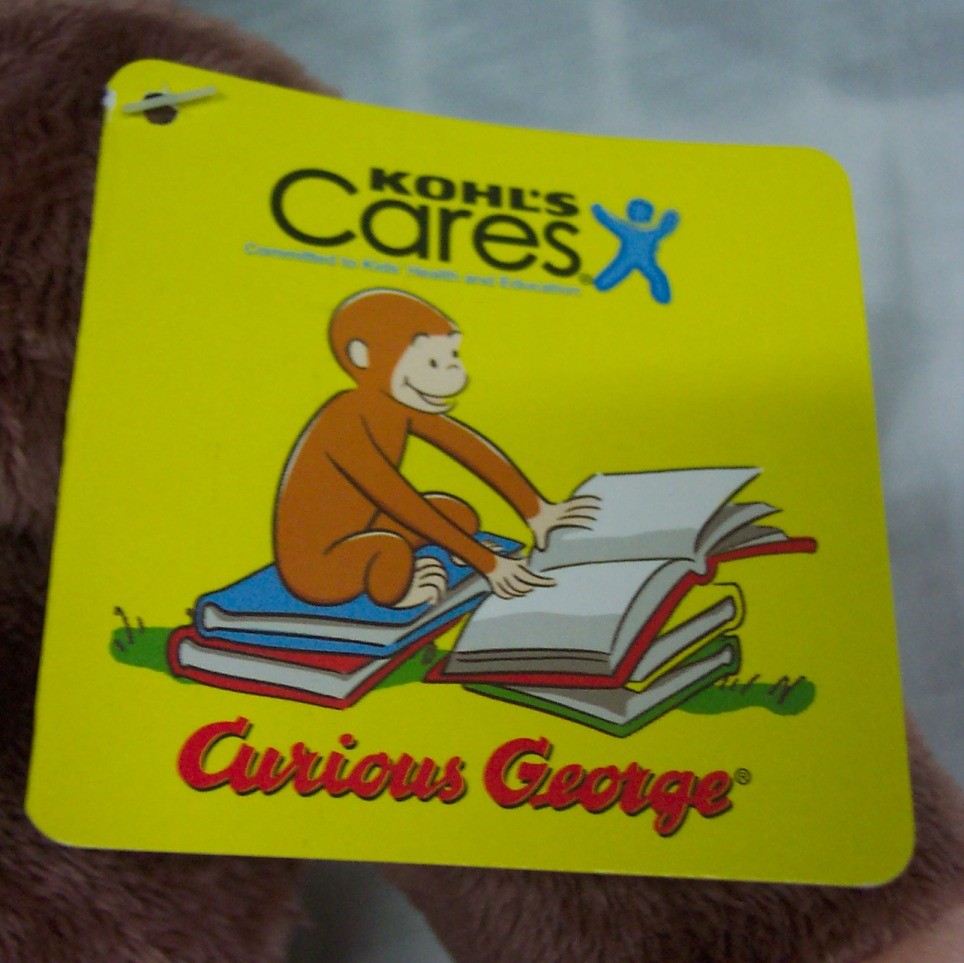 kohl's curious george plush