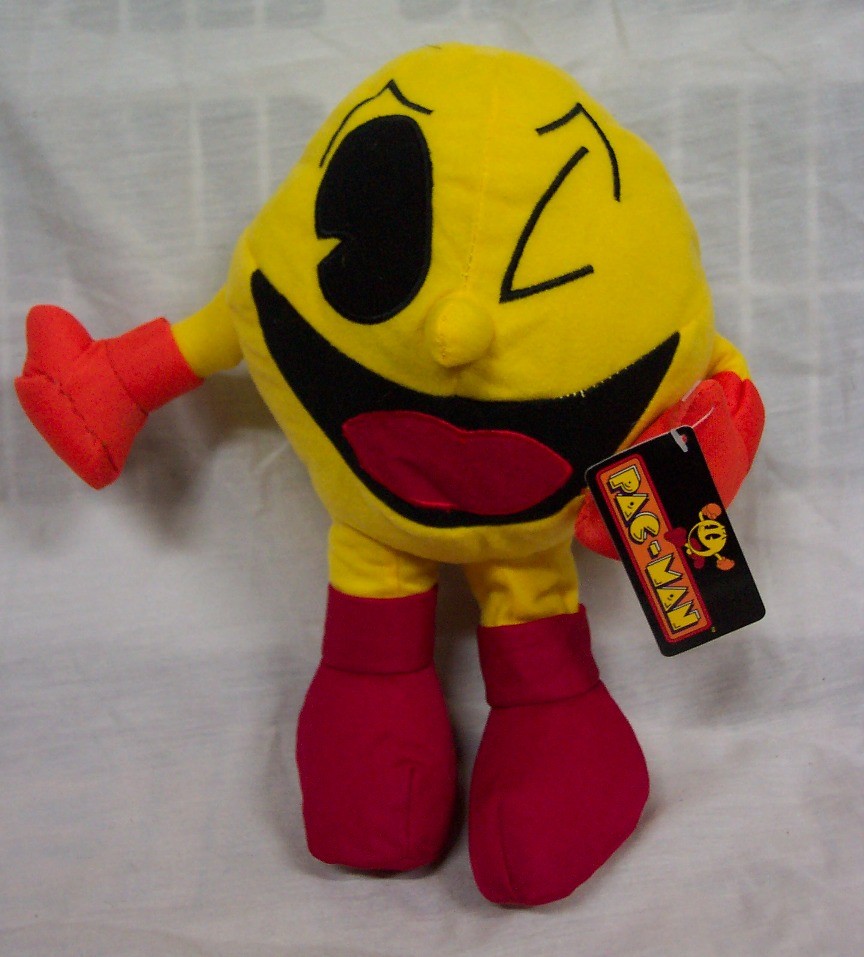 pac man stuffed toy