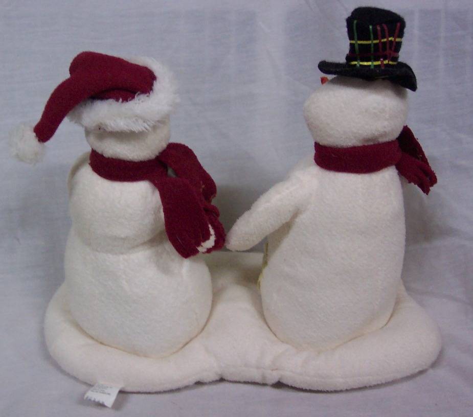 plush singing snowman
