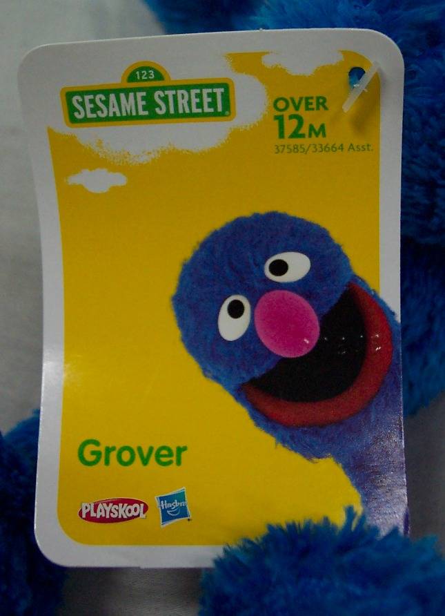 grover sesame street stuffed animal