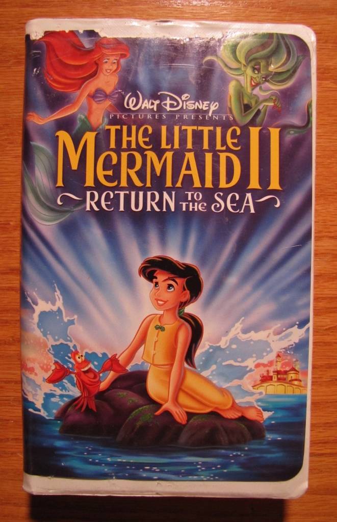 Walt Disney The Little Mermaid Ii Return To The Sea Vhs Video Ebay