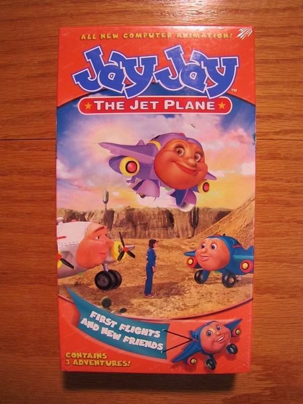 Jay Jay The Jet Plane Friends Take Flight Vhs JAY-JAY The Jet Plane FIRST FLIGHTS AND NEW FRIENDS VHS VIDEO NEW | eBay
