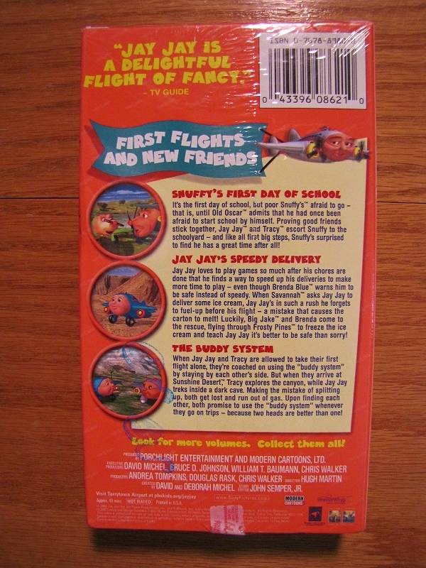 Jay Jay The Jet Plane Friends Take Flight Vhs Jay Jay The Jet Plane First Flights and New Friends VHS Video New | eBay