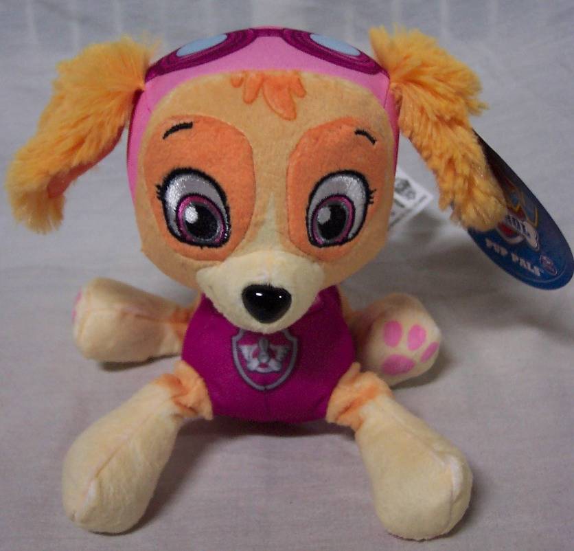 paw patrol mighty pup plush