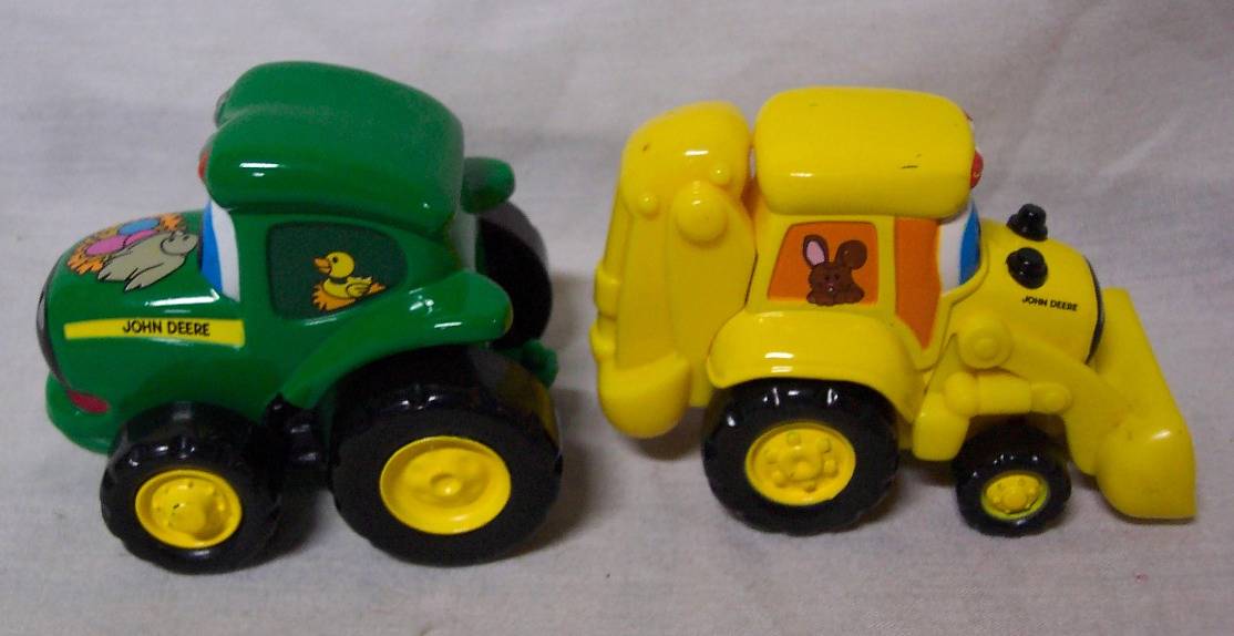 Ertl John Deere Kids Johnny Tractor Barney Backhoe 2