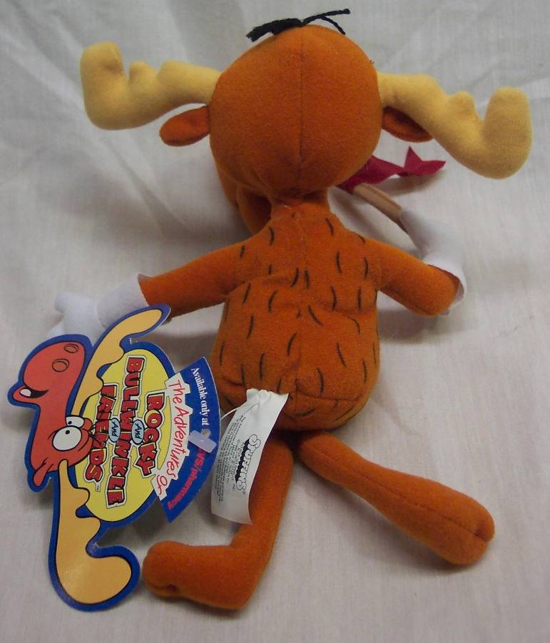 rocky and bullwinkle plush toys