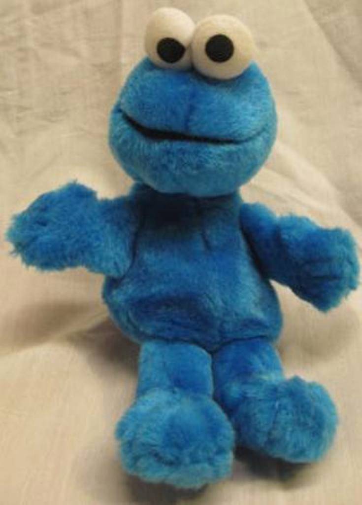 cookie monster plush toy
