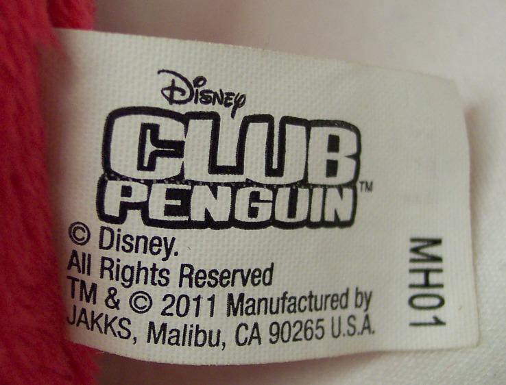 club penguin red puffle plush