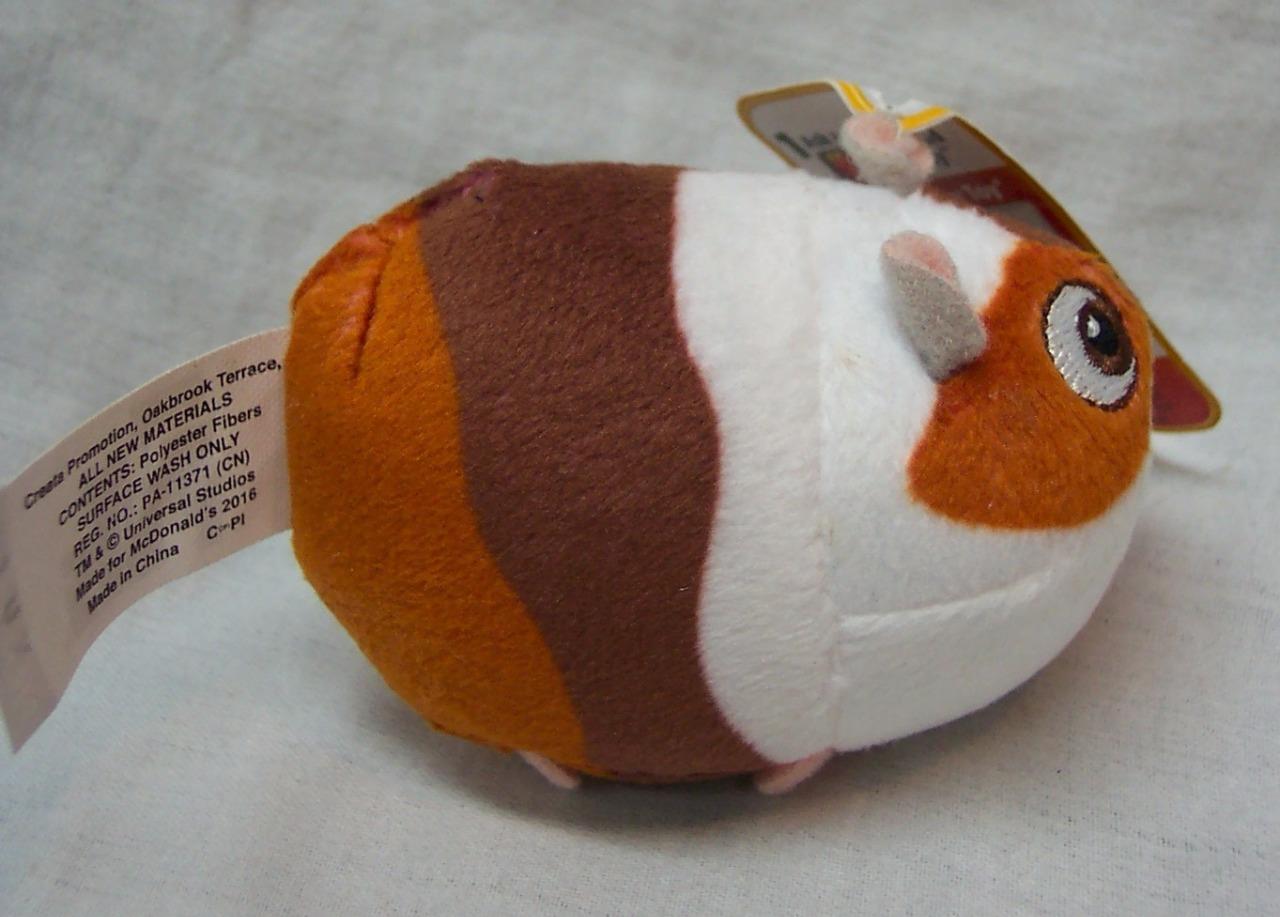 McDonalds Secret Life of Pets NORMAN GUINEA PIG 2" Mini Plush STUFFED