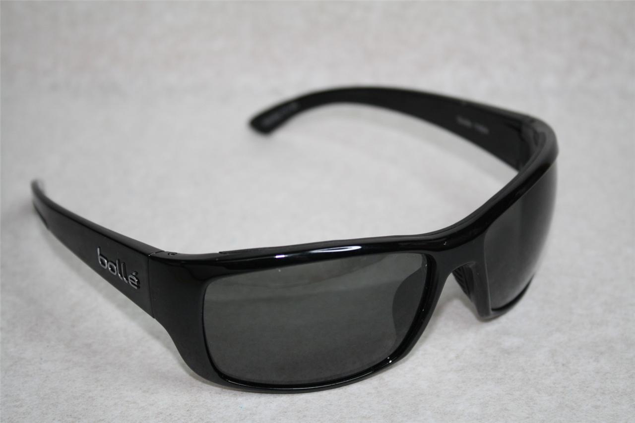 NEW Bolle 11604 AUTHENTIC Sunglasses Mauritius Black / Grey Polorized