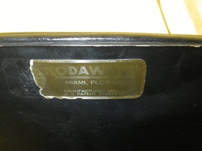 Swivel Desk Chairs on Mid Century Modern Kodawood Blk Vinyl Swivel Desk Chair   Ebay
