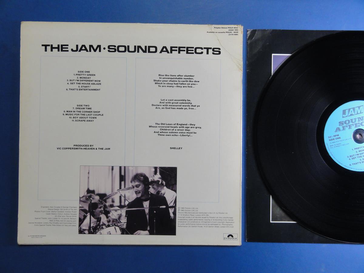 THE JAM SOUND AFFECTS Polydor 80 French LP