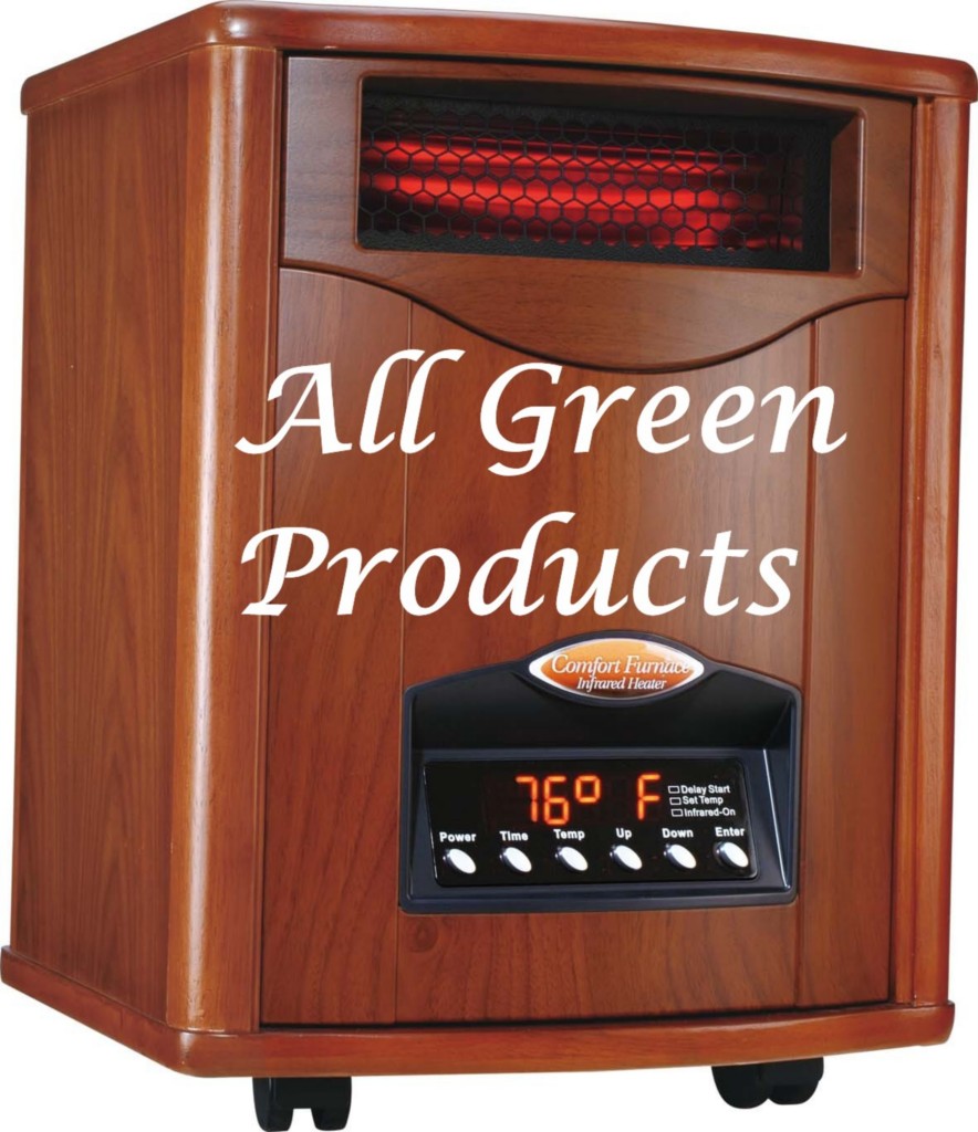 1500WTUV Infrared Comfort Furnace Heater Cut Heating Bill 50 Heats