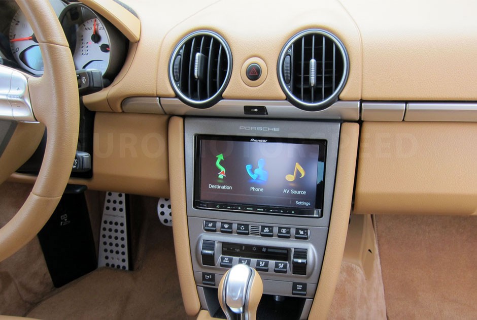 0608 PORSCHE 987 CAYMAN CUSTOM 2 DIN KIT & BOSE INTEGRATION MODULE