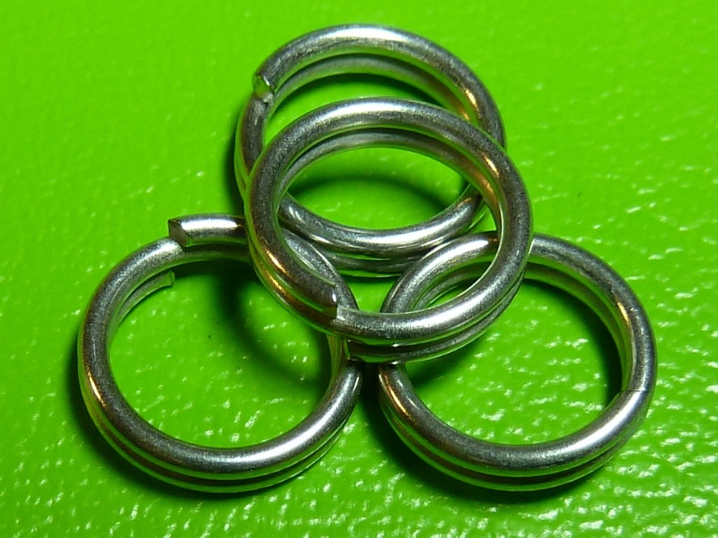 200 DFS 15mm SPLIT RINGS, marine grade stainless steel, lures eBay